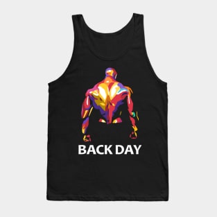 Gym Back Day Tank Top